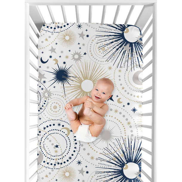 Sweet Jojo Designs Celestial Fitted Crib Sheet & Reviews Wayfair